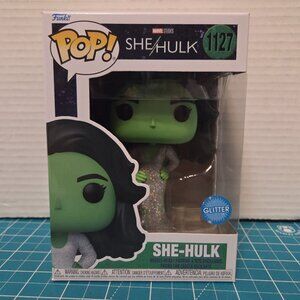 Funko POP Marvel MCU She-Hulk Glitter Dress 1127 Vinyl Figure